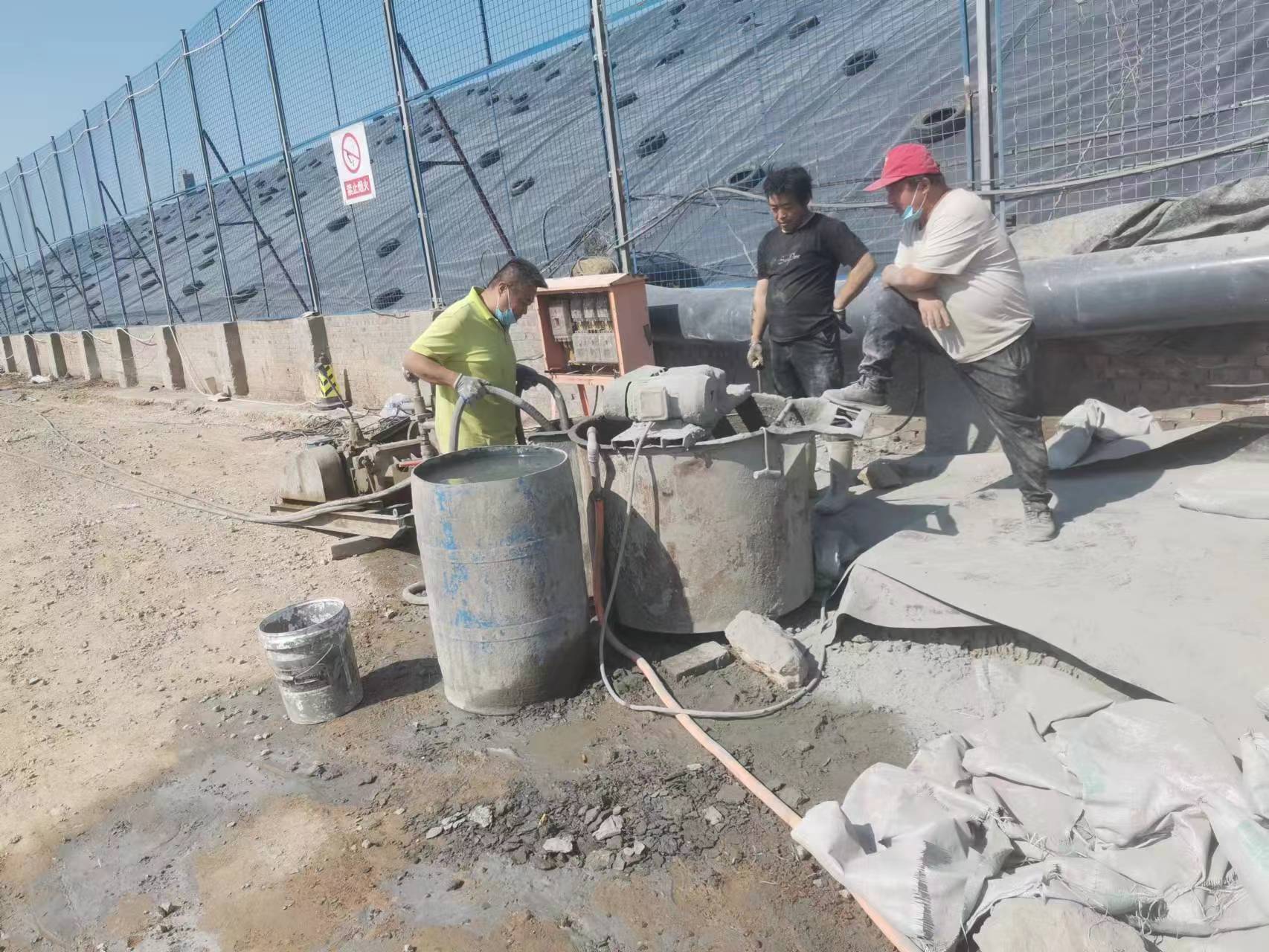 盐池袖阀管注浆